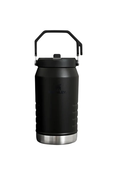 STANLEY 10-10788-038 64OZ THE ICE FLOW FLIP STRAW 2.0 JUG 1.90L BLACK TERMOS