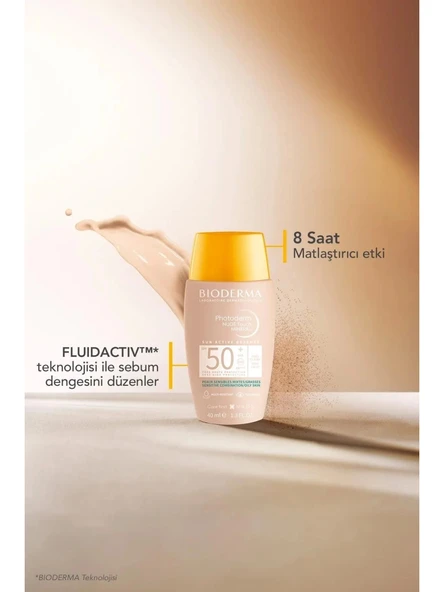 Bioderma Photoderm Nude Touch Very Light SPF50+ 40 ml - 5