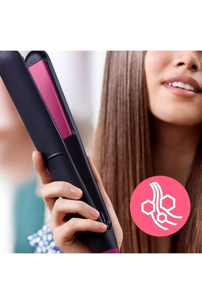 Philips Essential ThermoProtect Keratin Katkılı Seramik Saç Düzleştirici  BHS375/00 - 4