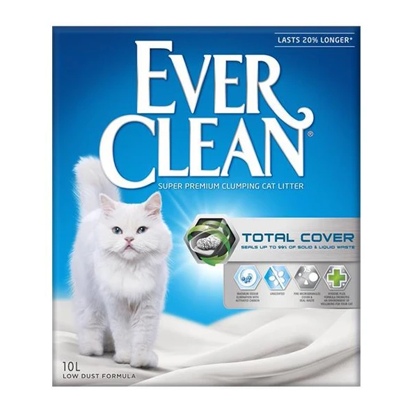 Ever Clean Total Cover Kedi Kumu 10 Lt - 2