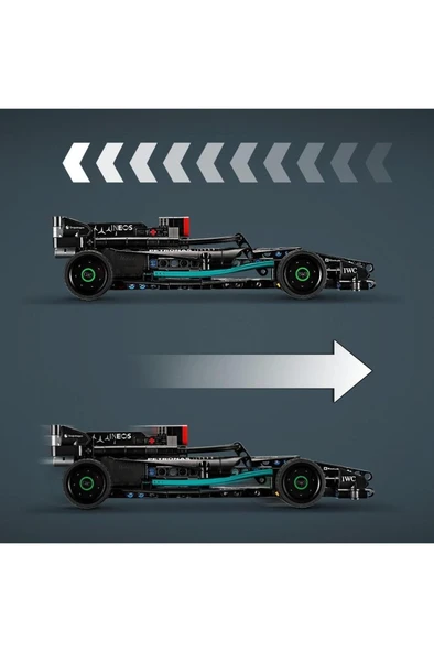 LEGO Technic Mercedes-AMG F1 W14 E Performance PullBack 42165- +7 Yaş İçin Yapım Seti (240 Parça) - 7