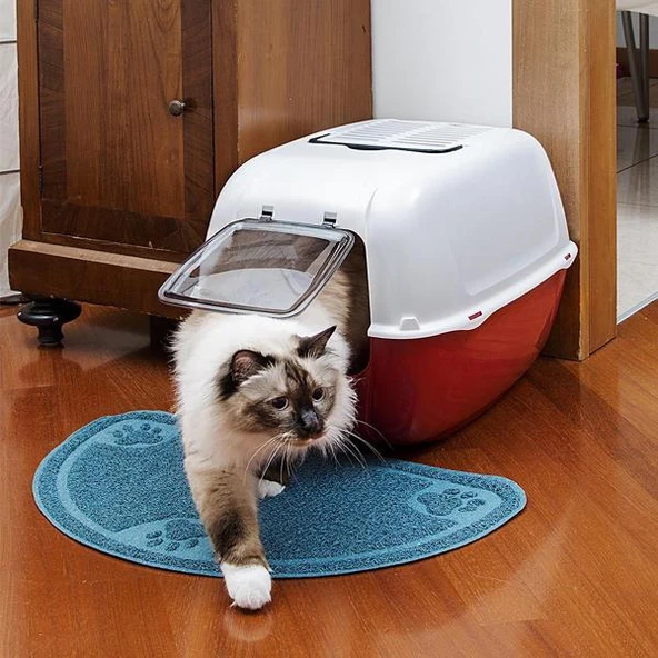 Ferplast Home Prima Kapalı Kedi Tuvaleti Yeşil - 2