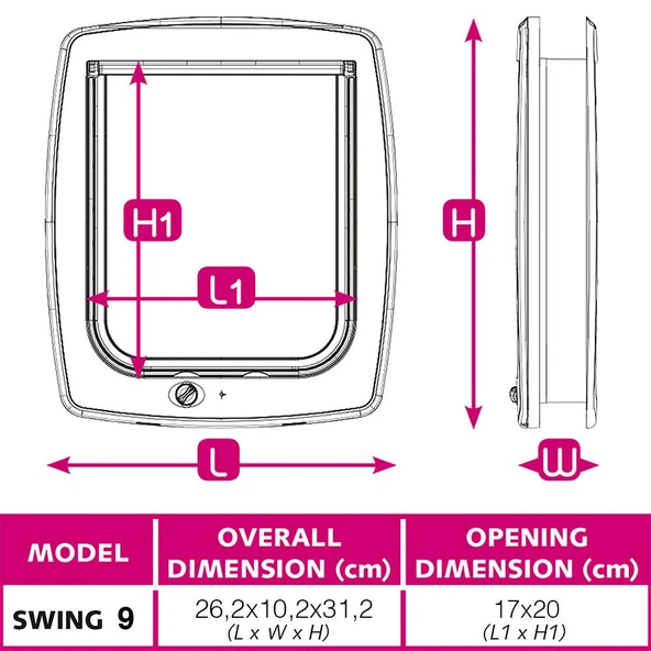 Ferplast Swing 9 Set Brown - 4