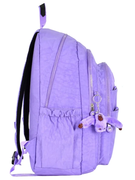 Relaxion Krinkıl Su Geçirmez Astarlı Kumaş Okul Seyahat Sırt Çantası 1625 - 4