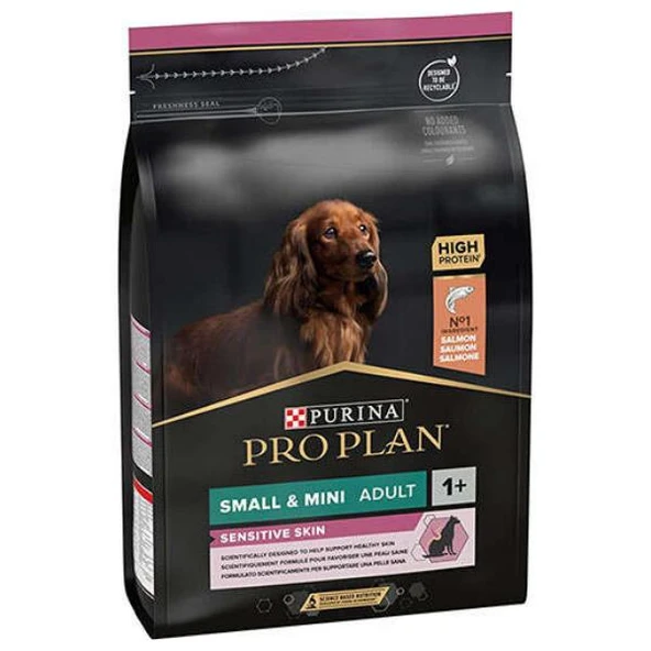 Pro Plan Small Mini Somonlu Küçük Irk Yetişkin Köpek Maması 3Kg - 1