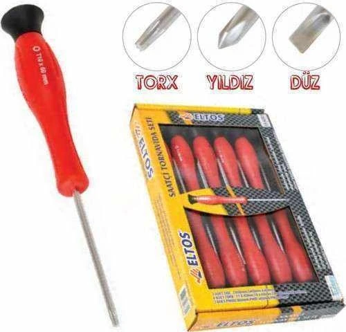 Eltos Saatçi Tornavida Seti 10 Pcs Est 010