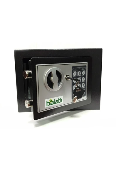 BALATLI 17ef Elektronik Şifreli Çelik Para Kasası Ev&İş&ofis&otel Tipi Kasa 3mm Montaj Kit - 3
