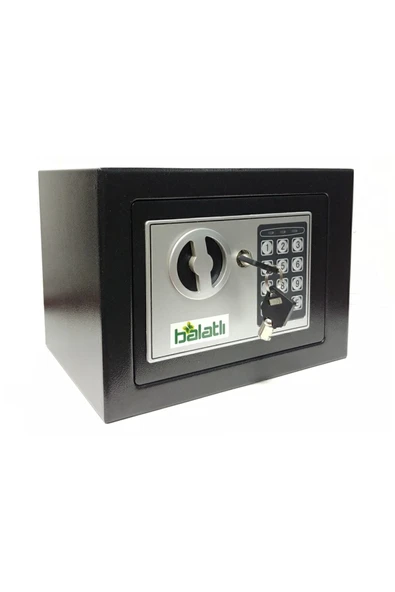 BALATLI 17ef Elektronik Şifreli Çelik Para Kasası Ev&İş&ofis&otel Tipi Kasa 3mm Montaj Kit - 5