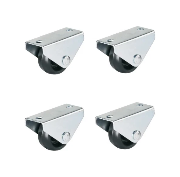 Hts 101 Sabit Mobilya Tekeri 25mm 4'lü Set - 1