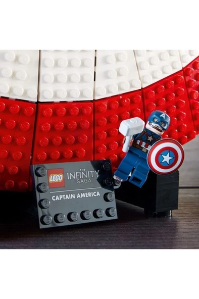 LEGO ® Marvel Kaptan Amerika’nın Kalkanı 76262 – Yetişkinler için Yapım Seti (3128 Parça)
