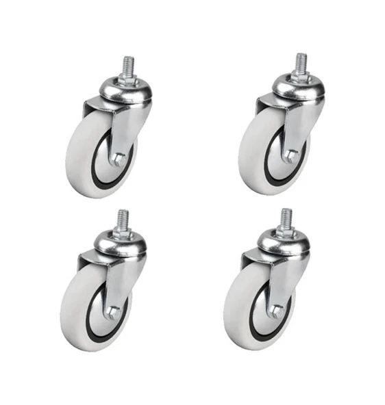 Hts 352 Vidalı Döner Mobilya Tekerleği 74mm 4'lü Set - 1