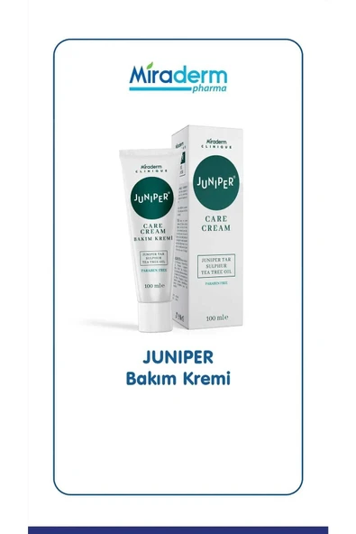 Miraderm Juniper Kükürtlü Bakım Krem 100 ml