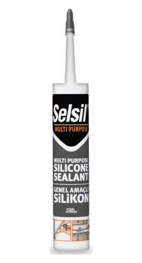 Selsil Genel Amaçlı Silikon 280 G Şeffaf