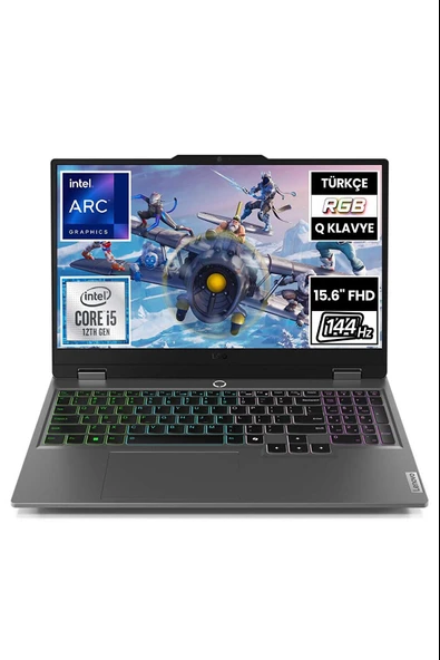 LENOVO LOQ 15IAX9I 83FQ000UTR i5-12450HX 16 GB 512 GB SSD Arc A530M 15.6" Full HD Notebook