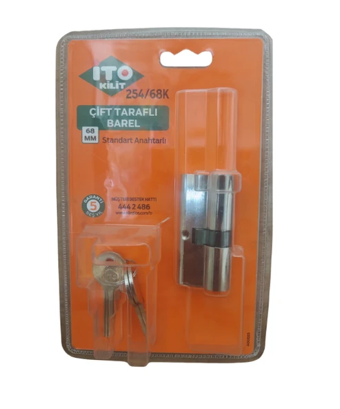 İto 254/68k Silindir Barel, 3 Anahtarlı 26/10/32 Mm