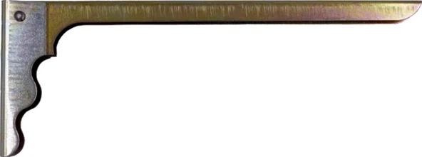 Beşel Ba322kd Kadmiyum Katlanır Raf Altı No:2 280x100 mm - 4 Adet - 1