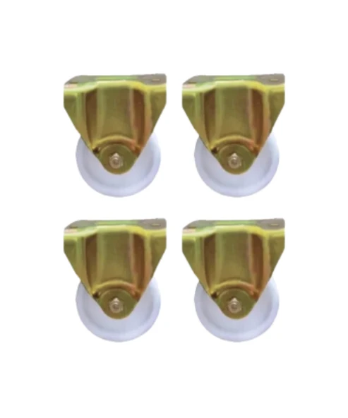 Hts 741 Frenli Vidalı Mobilya Tekeri 74mm 4'lü Set - 1