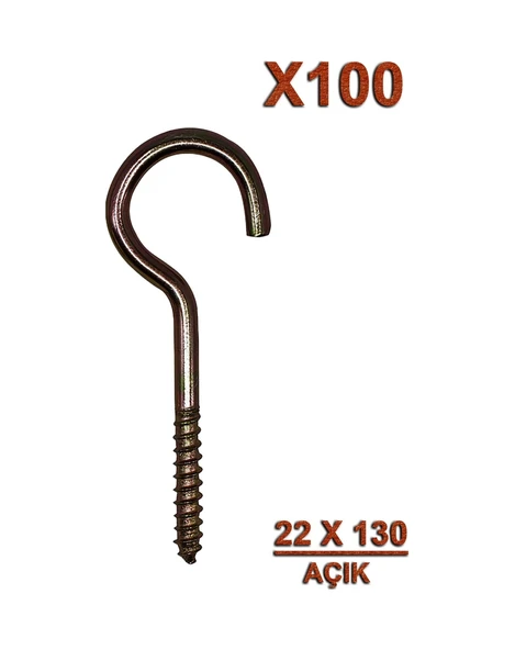 Beşel Açık Piton 22x130 100 Adet