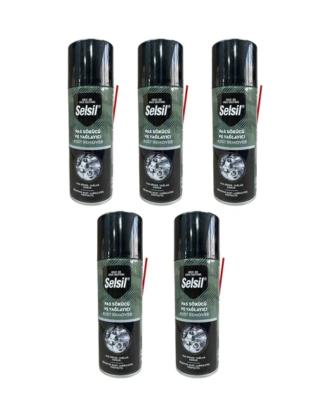 Selsil Pas Sökücü Ve Yağlayıcı 400 Ml. - 5 Adet - 1