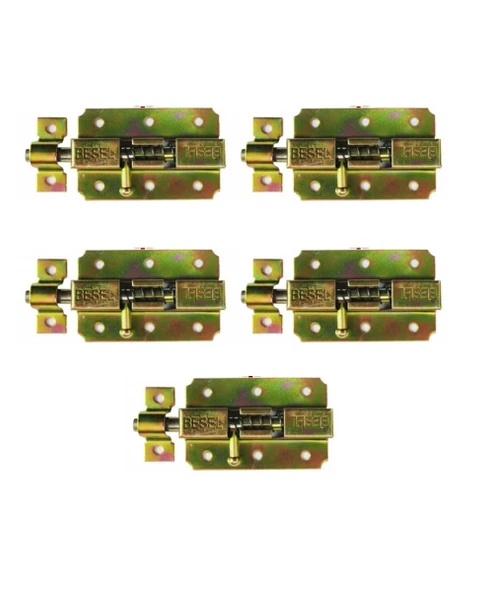 Beşel Ba220 Büyük Yaylı Sürgü 80x46x25 Mm 5 Adet