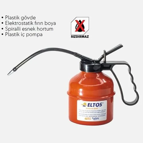 Eltos Esy500 Metal Hazneli Spiralli Yağdanlık 500 Cc - Resim 2
