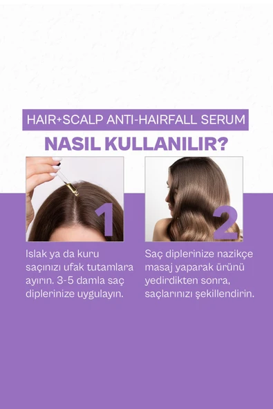 Urban Care Expert No.6 Biotin Caffeine Dökülme Karşıtı Saç Bakım Serumu-50 ml-vegan - 4