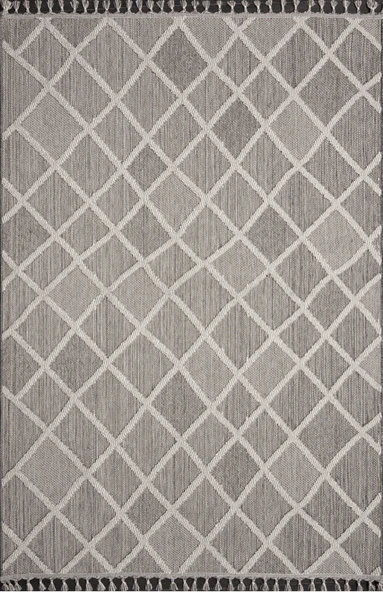 Kreasyon Halı Natura Koleksiyonu 9964 Gri Kahve 80 x 150 cm