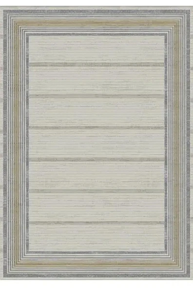 Kreasyon Halı Gallery Koleksiyonu A0310 Gri Gri 80 x 300 cm