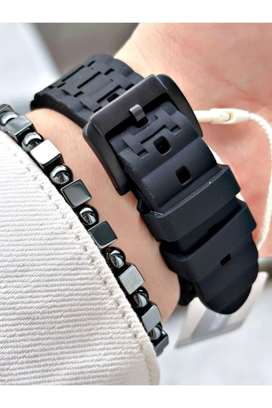 Ferrucci Function FCF 0225 03543S.04 Silikon Kordon Erkek Kol Saati - Resim 3