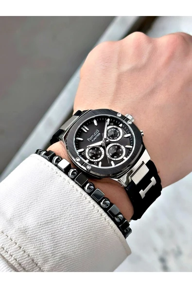 Ferrucci Function FCF 0225 03543S.01 Silikon Kordon Erkek Kol Saati - Resim 2