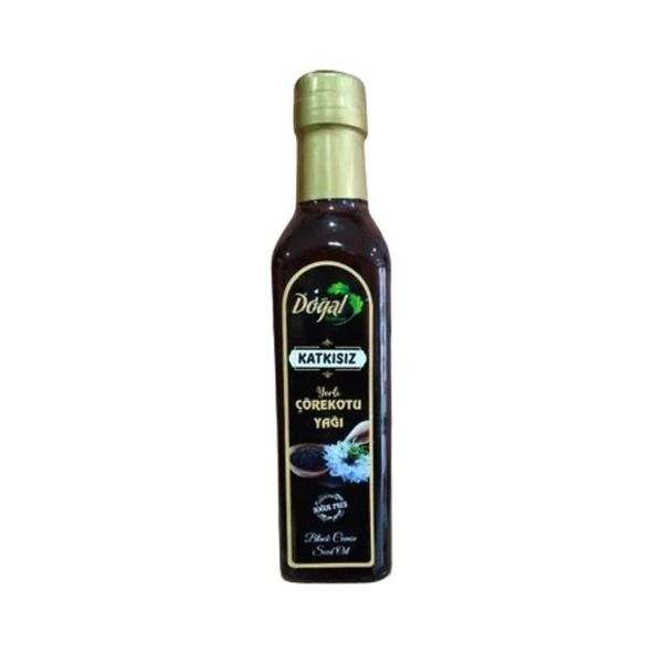 Doğal Çörekotu Yağı Katkısız 250 Ml