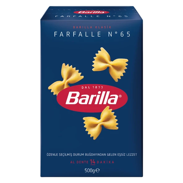 Barilla Makarna Farfalle Kelebek 500 Gr