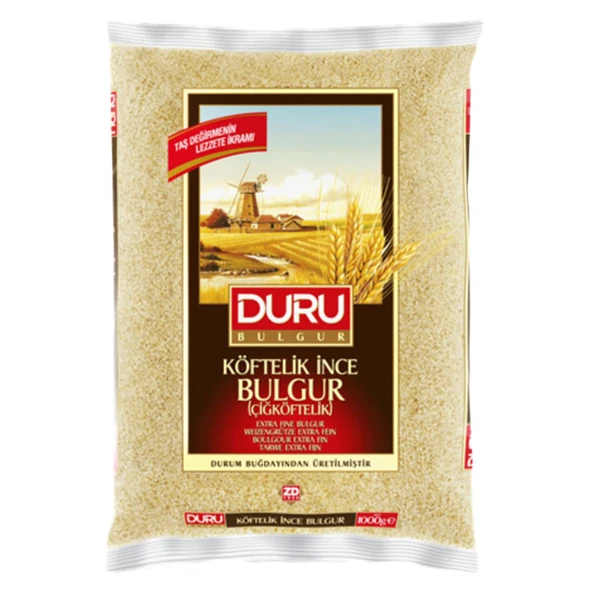 Duru Bulgur Çiğköftelik 1 Kg