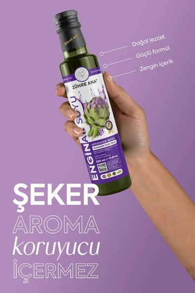 Zühre Ana Ekstraktlı Enginar Suyu 500 Ml - 4