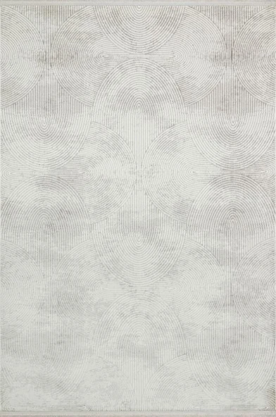 Kreasyon Kişiye Özel Ölçü Kesme Halı Cunda Koleksiyonu CN009 Gri Gri 160 x 450 cm