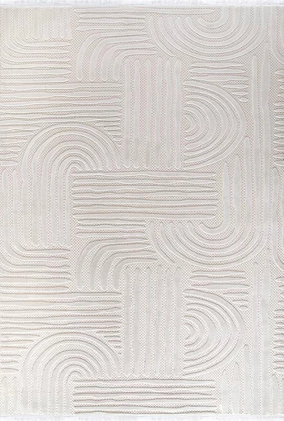 Kreasyon Halı Kesme Oda Halısı 160x250 Boyut BY007 Bej