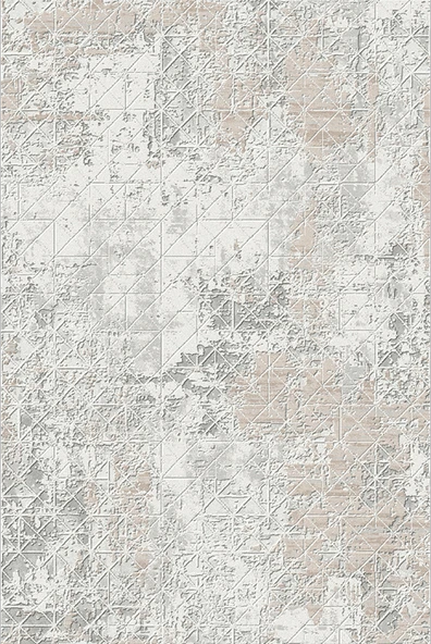 Kreasyon Kişiye Özel Ölçü Kesme Halı Hesna Koleksiyonu A0003 Gri Gri 100 x 450 cm