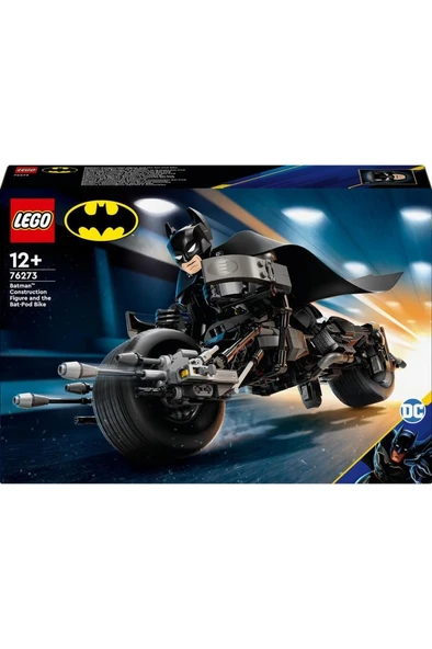 LEGO DC Batman: Batman Yapım Figürü ve Bat-Pod Motosiklet 76273 - 12 Yaş ve Üzeri Süper Kahram - 6