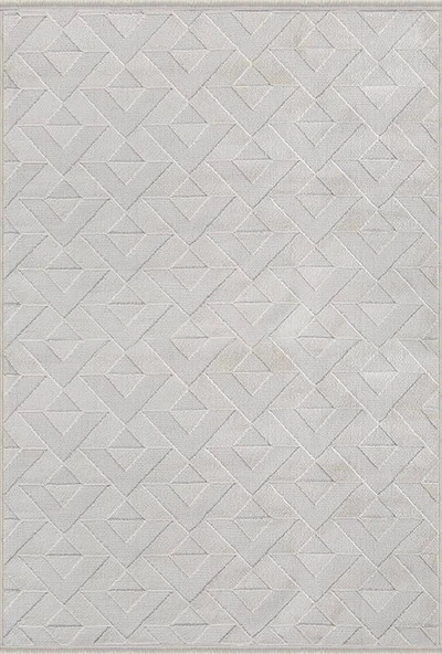 Kreasyon Özel Ölçü Halı Trendo Koleksiyonu TR004 Krem Krem 80 x 200 cm