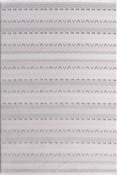 Kreasyon Halı Kişiye Özel Ölçü Nar Koleksiyonu A0235 Krem Krem 120 x 550 cm