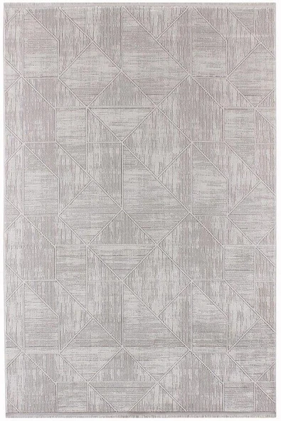 Kreasyon Halı Kişiye Özel Ölçü Nar Koleksiyonu A0190 Krem Krem 80 x 350 cm