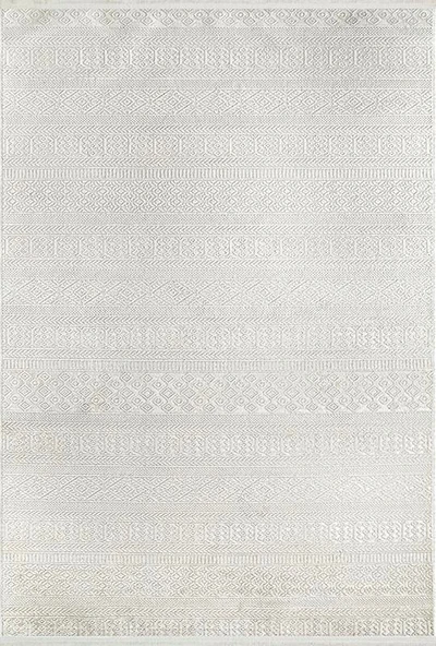 Kreasyon Halı Kişiye Özel Ölçü Yolluk Halısı 100x600 Cunda CN020 Krem