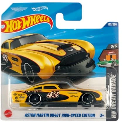 Hot Wheels Tekli Arabalar Aston Martin DB4GT High-Speed Edition HYY52 (HW Dream Garage) - 1