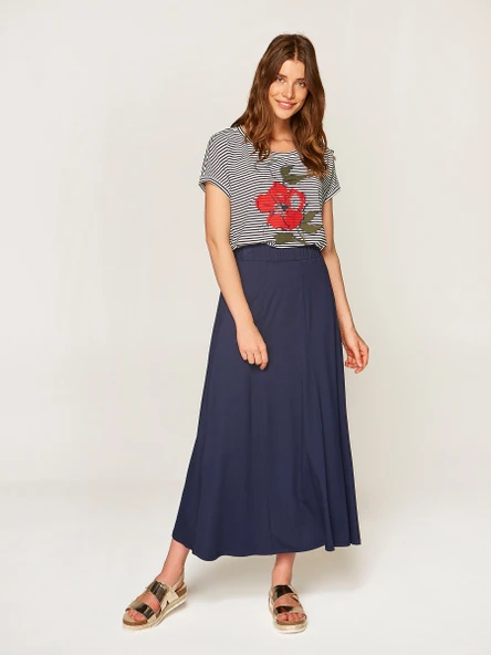 Faik Sönmez Maxi Pileli Günlük Kadın Etek - Rahat ve Şık ürün görseli