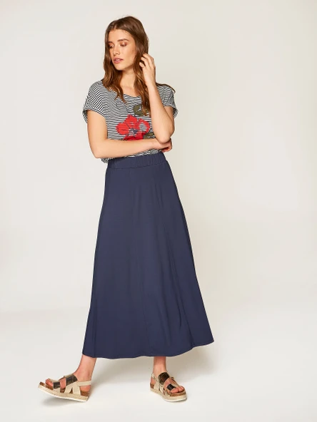 Faik Sönmez Maxi Pileli Günlük Kadın Etek - Rahat ve Şık - Resim 11