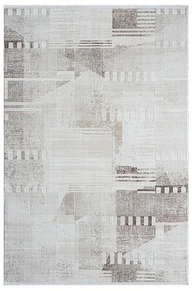 Kreasyon Halı Kişiye Özel Ölçü Mexx Koleksiyonu MX006 Bej Bej 120 x 300 cm