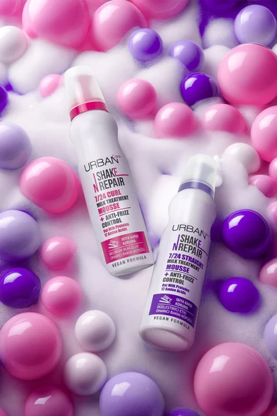 Shake N Repair 7/24 Düzleştirici Etkili Saç Bakım Köpüğü 150 ml-vegan - 5