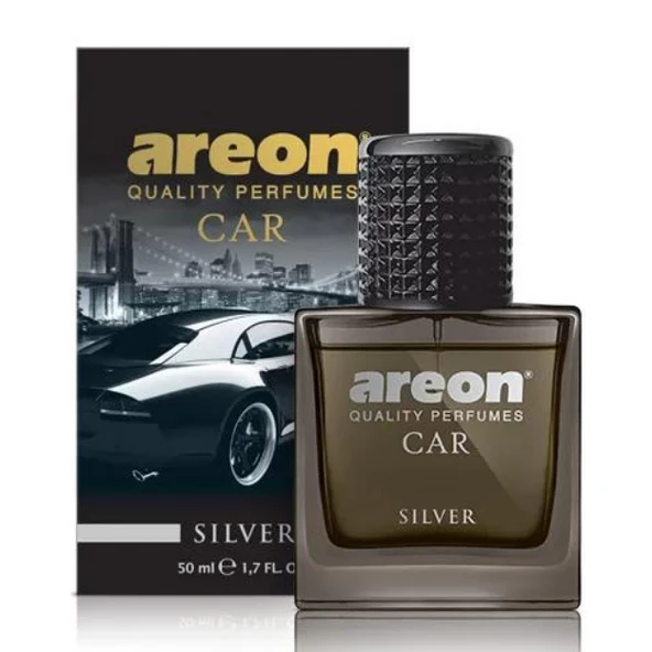 Areon Car Perfume 50 Ml Silver Oto Araç Parfümü ürün görseli
