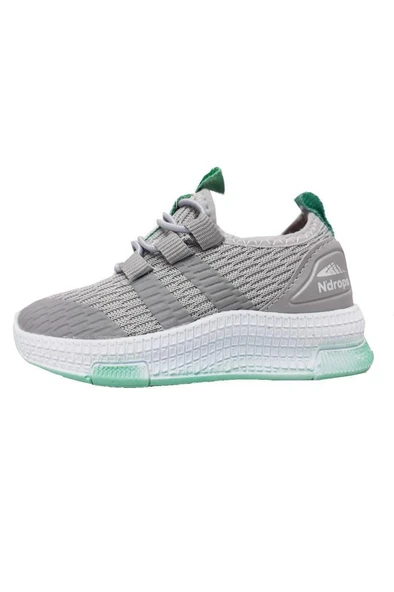 Ndrops 02-22 Bebek Sneakers Aqua Ayakkabı Buz Su Yeşili - 2