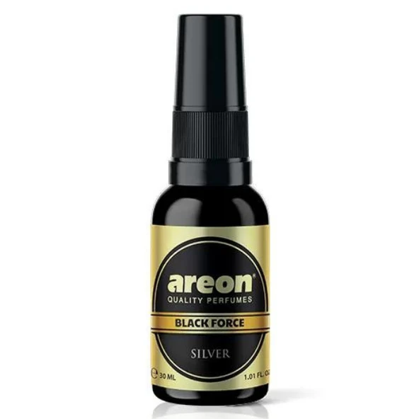 Areon Black Force 30 Ml Silver Oto Araç Spreyi ürün görseli